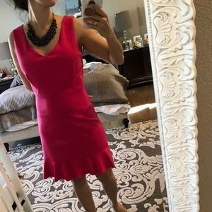 Pink Jenifer Lopez dress